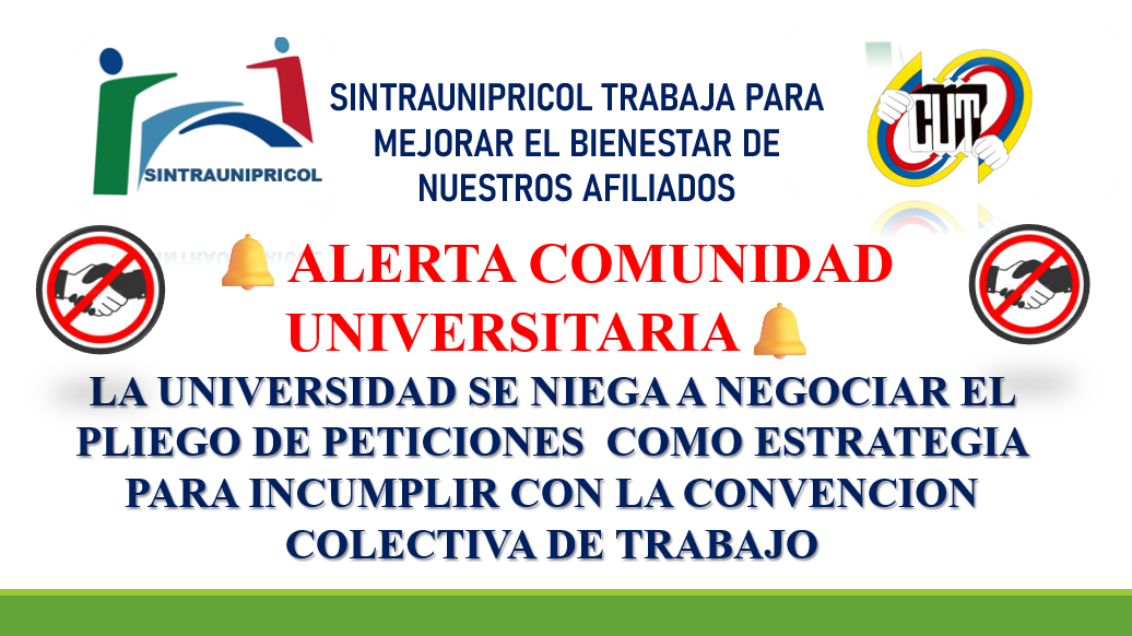 La UCC se niega a negociar el pliego de peticiones